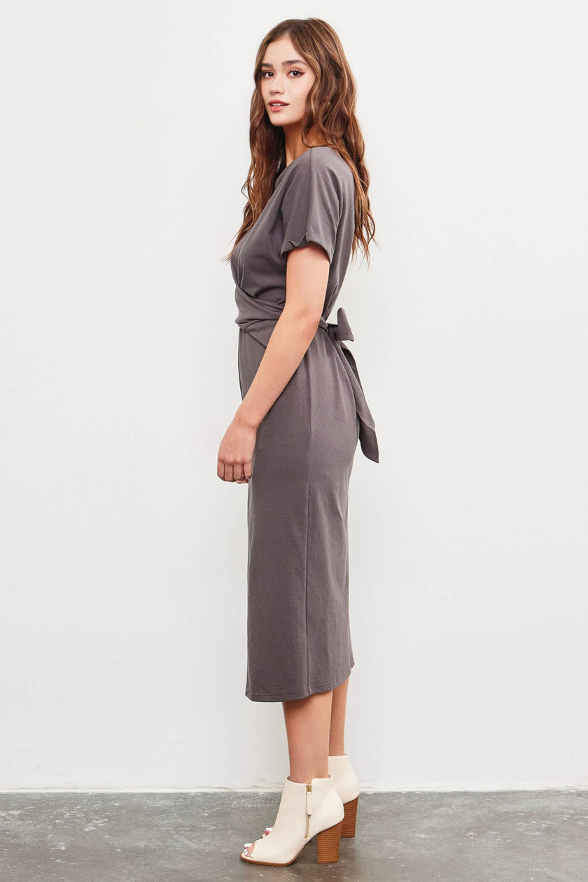 Easygoing Wrap Dress