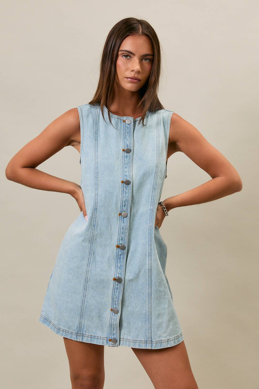 The Downtown Denim Mini