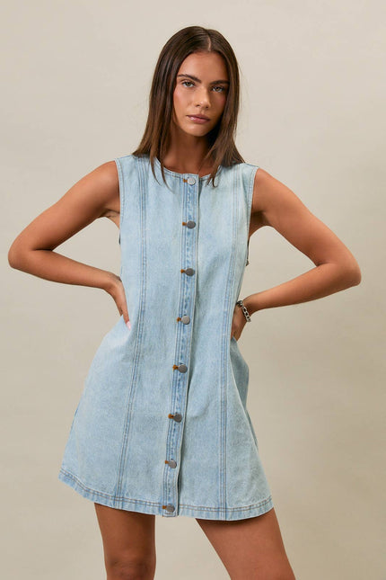 The Downtown Denim Mini