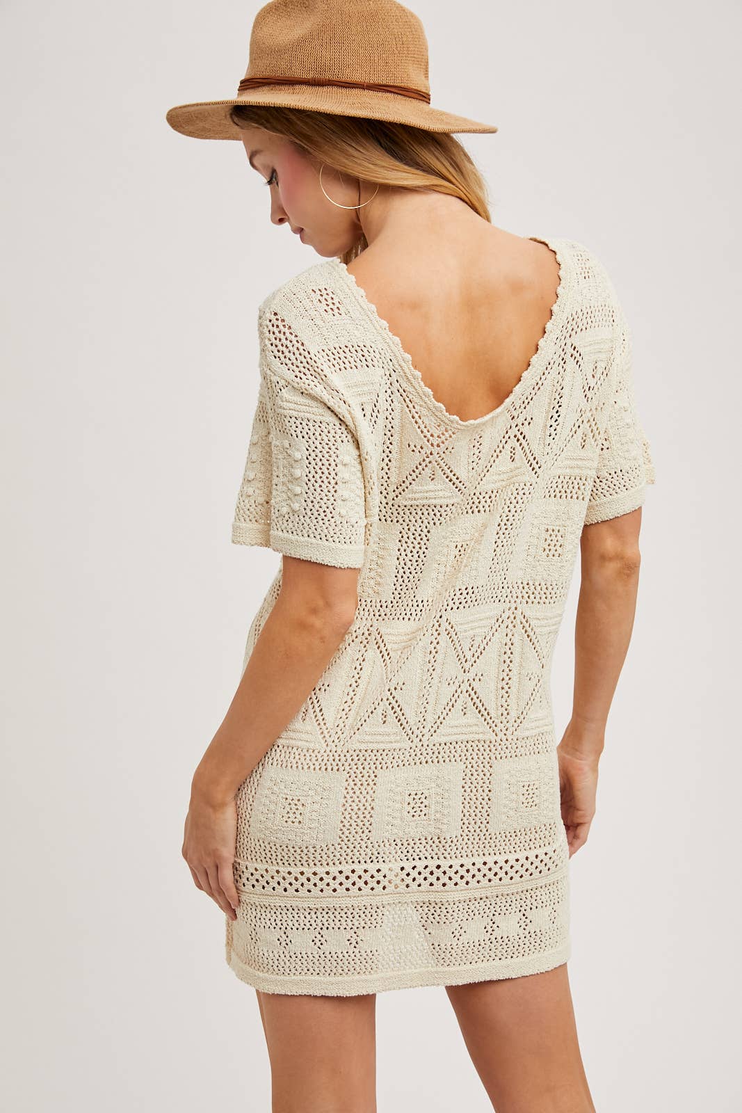 Aztec Knit Shift Dress