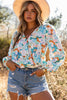 Floral Wrap Bodysuit