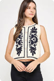 The Éloise Embroidered Top