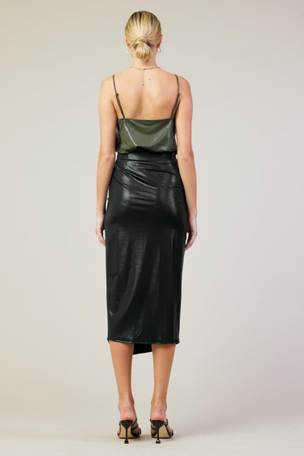 Radiant Wrap Skirt
