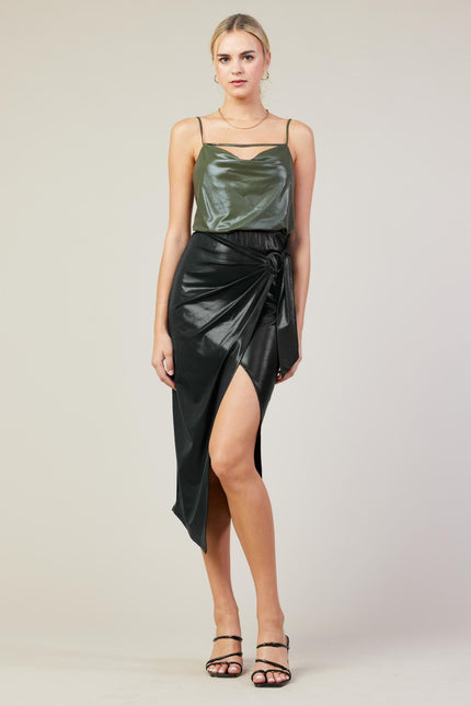 Radiant Wrap Skirt