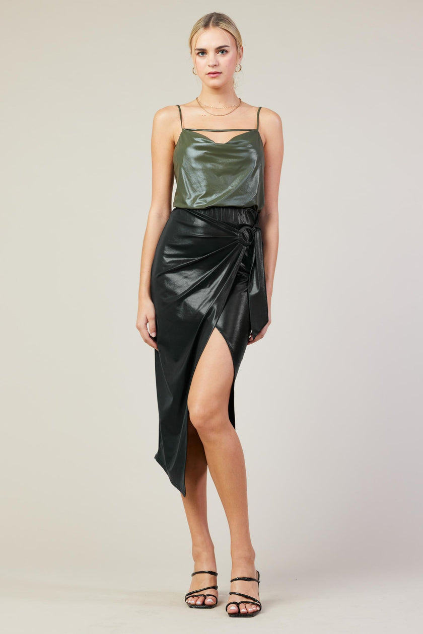 Radiant Wrap Skirt