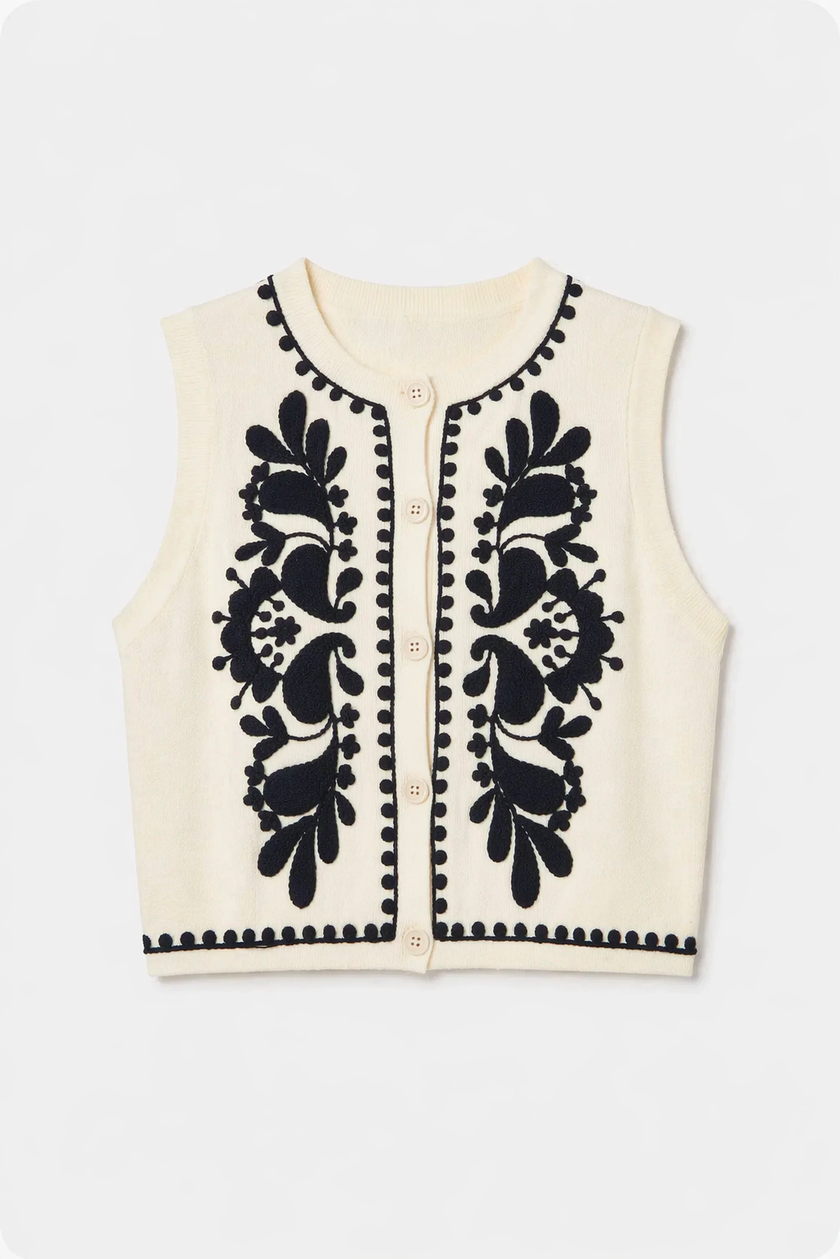 The Éloise Embroidered Top