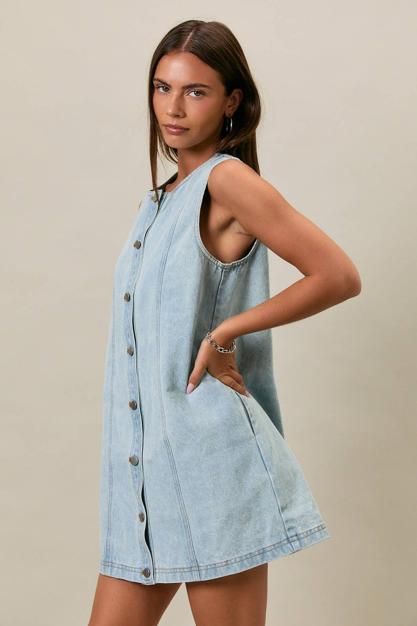The Downtown Denim Mini