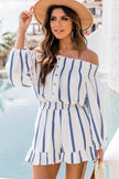 Coastal Stripes Romper