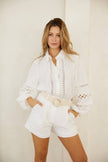 Soft Romance Crochet Blouse