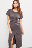 Easygoing Wrap Dress