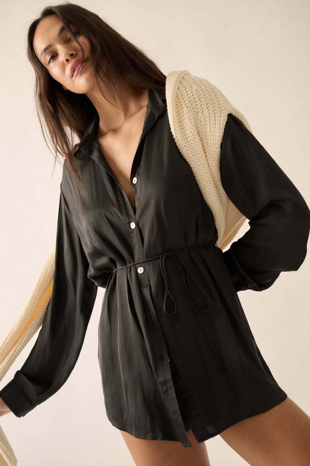 Satin Nights Romper