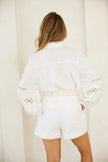 Soft Romance Crochet Blouse